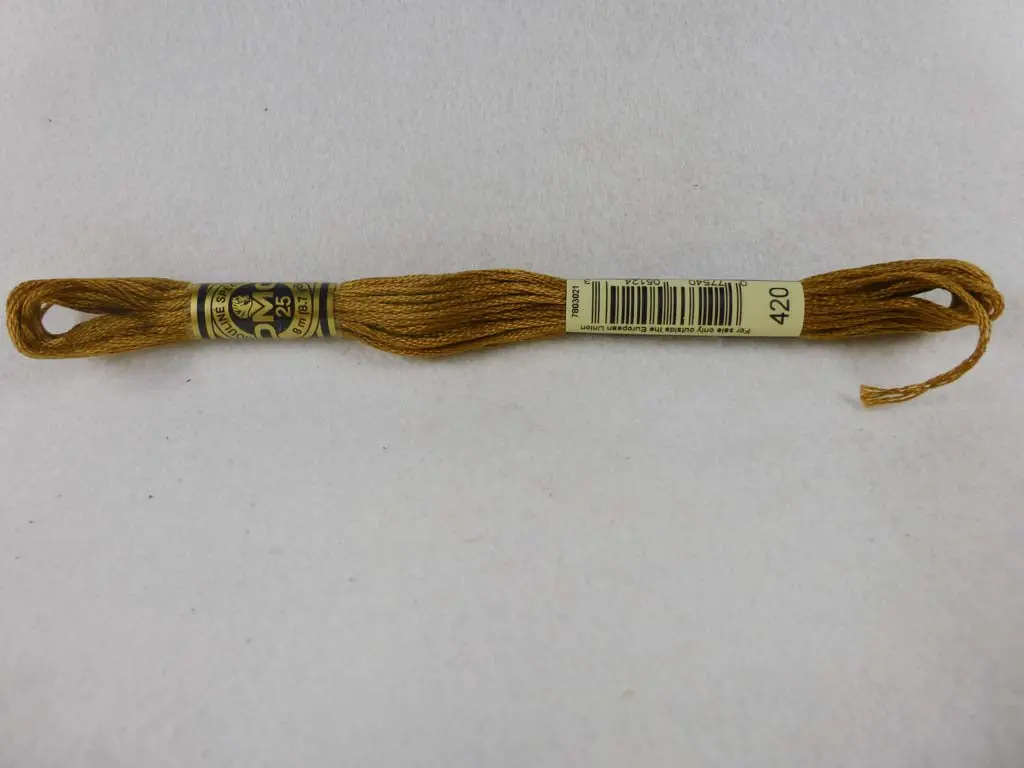 Dmc Floss 420 Dark Hazelnut Brown 1