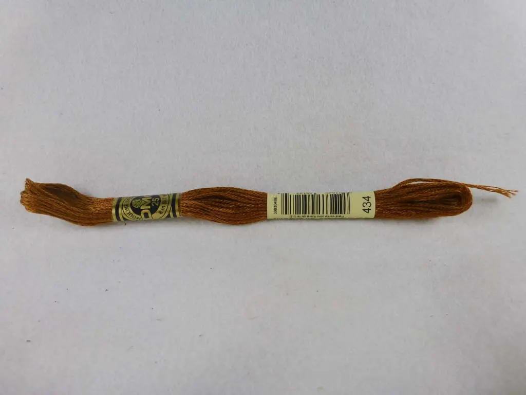 Dmc Floss 434 Light Brown 1