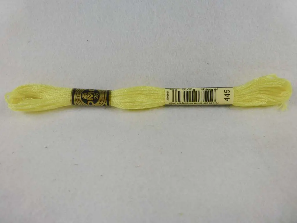 Dmc Floss 445 Light Lemon 1