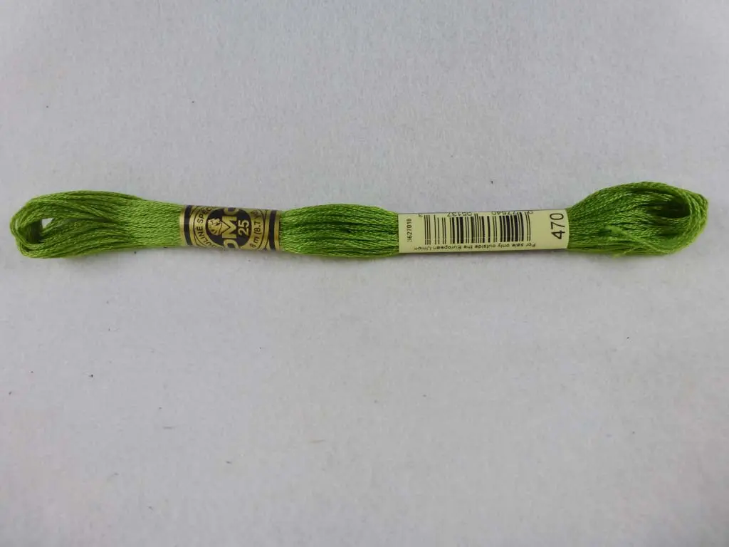 Dmc Floss 470 Light Avocado Green 1