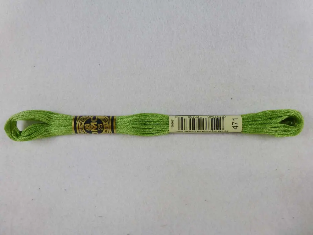 Dmc Floss 471 Very Light Avocado Green 1