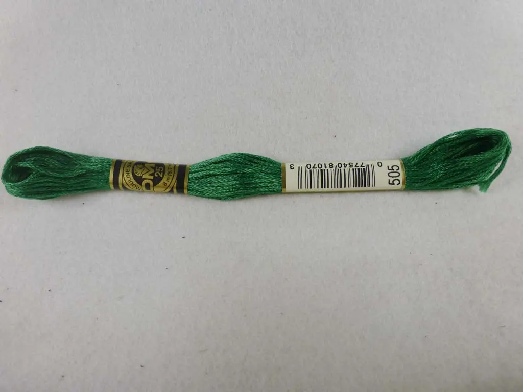 Dmc Floss 505 Jade Green 1