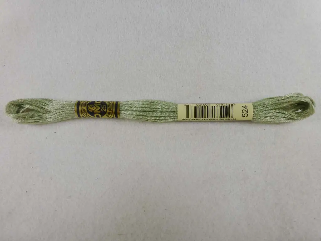 Dmc Floss 524 Very Light Fern Green 1