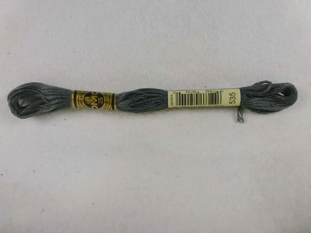 Dmc Floss 535 Very Light Ash Gray 1