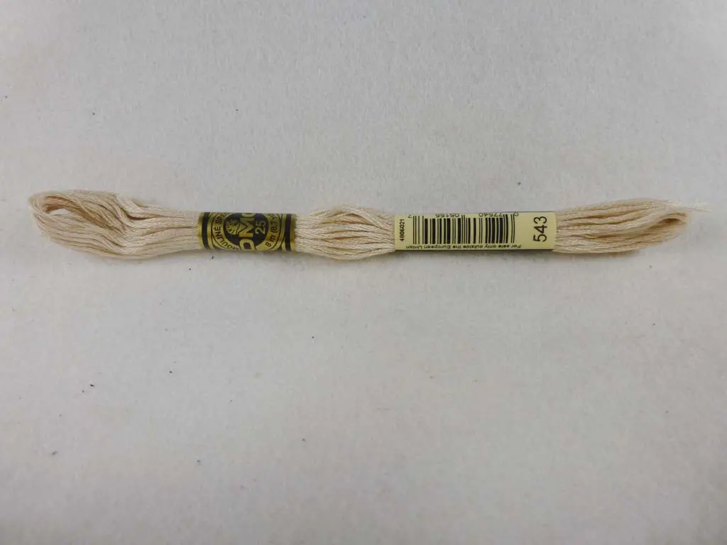 Dmc Floss 543 Ultra Very Light Beige Brown 1