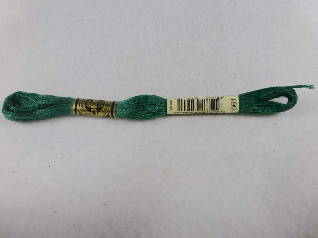 Dmc Floss 561 Very Dark Jade 1
