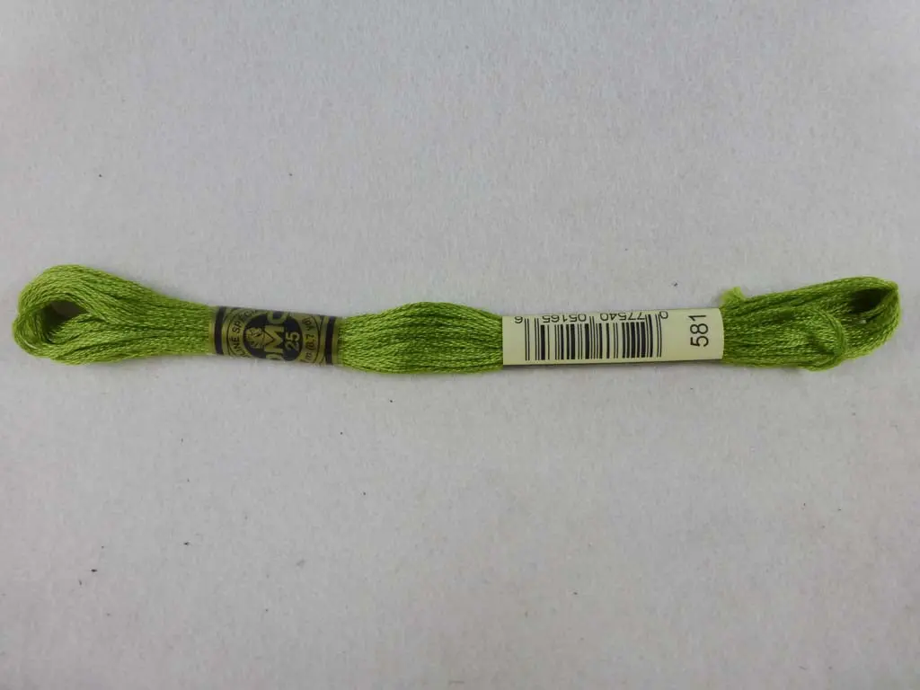 Dmc Floss 581 Moss Green 1