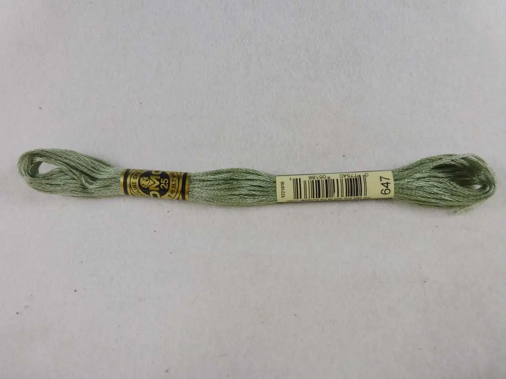 Dmc Floss 647 Medium Beaver Gray 1