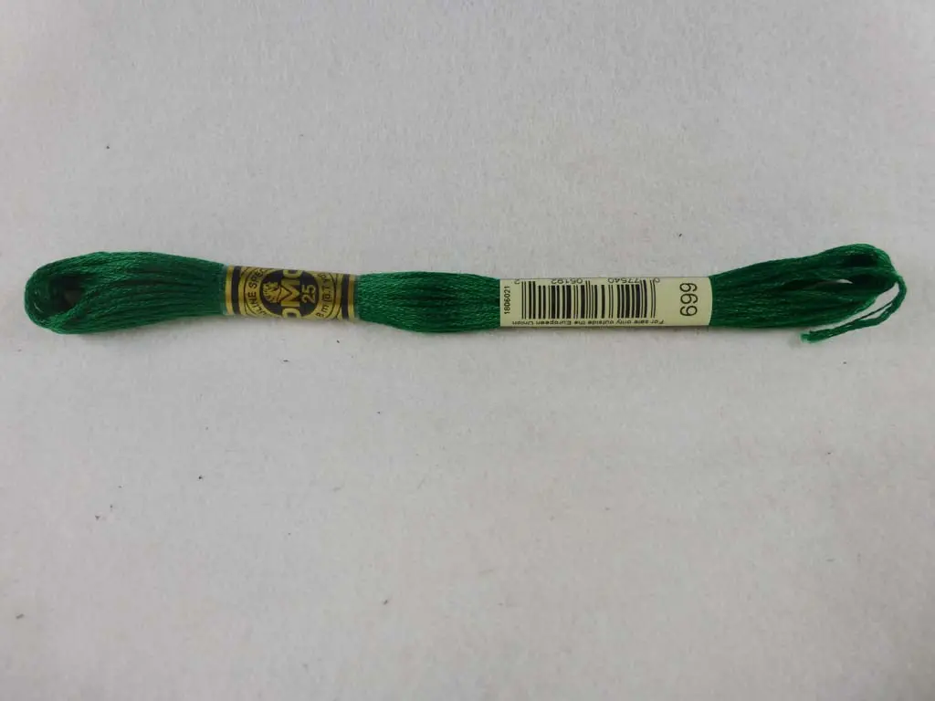 Dmc Floss 699 Green 1