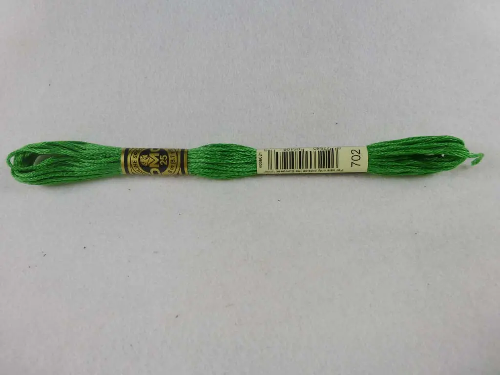 Dmc Floss 702 Kelly Green 1