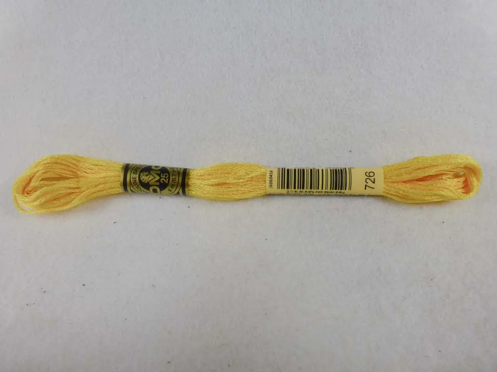 Dmc Floss 726 Light Topaz 1