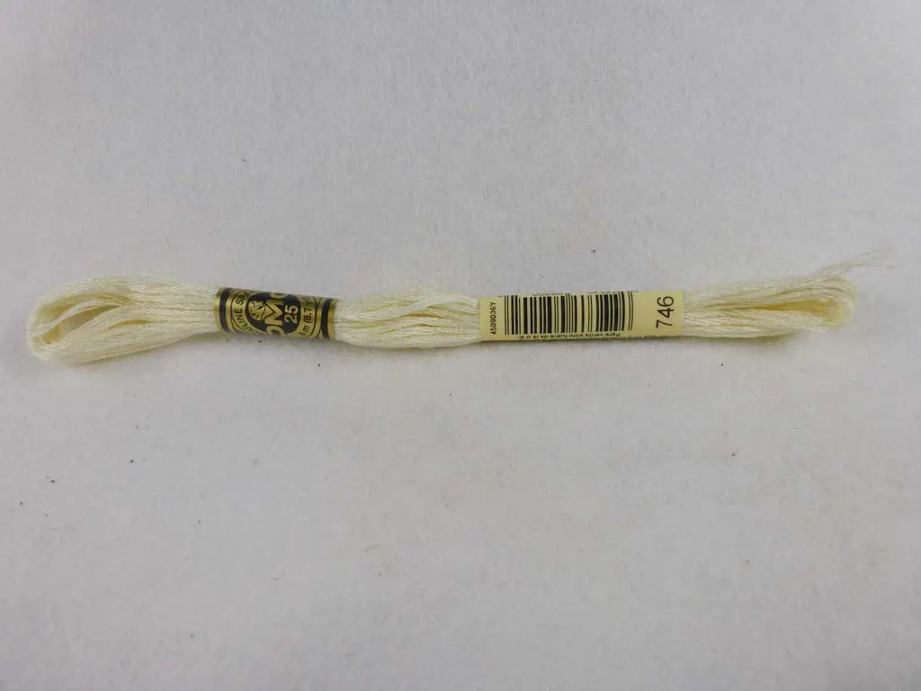 Dmc Floss 746 Off White 1