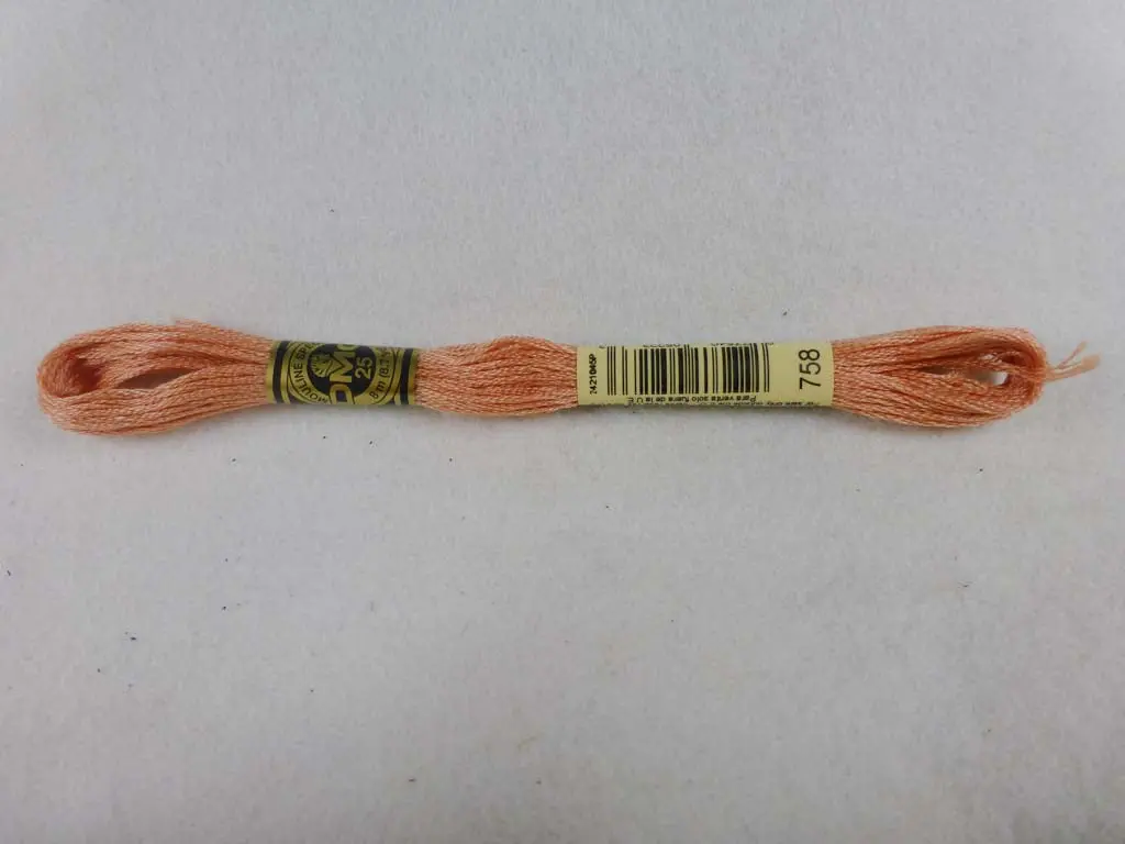 Dmc Floss 758 Very Light Terra Cotta 1