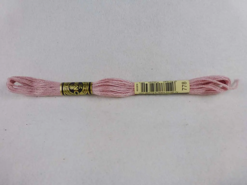 Dmc Floss 778 Very Light Antique Mauve 1