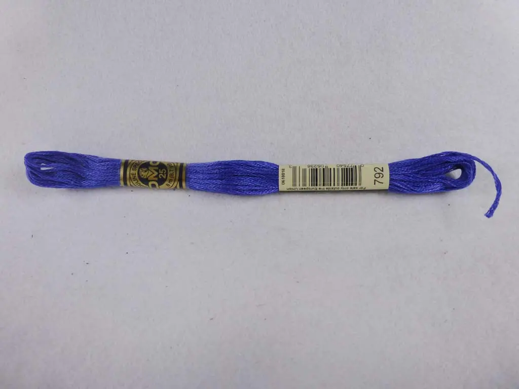 Dmc Floss 792 Dark Cornflower Blue 1
