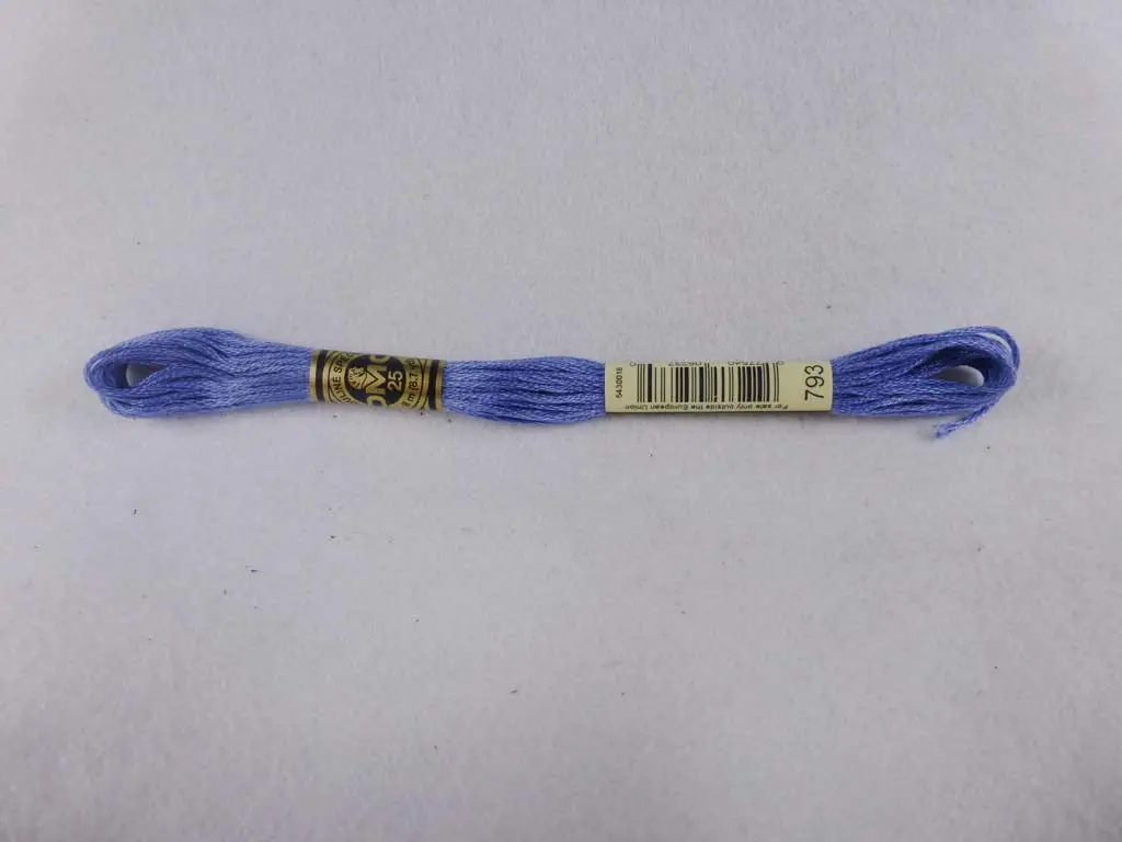 Dmc Floss 793 Medium Cornflower Blue 1