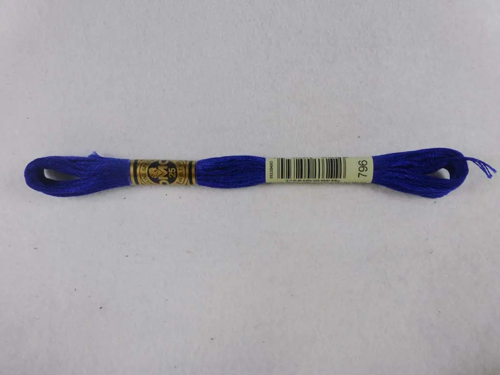 Dmc Floss 796 Dark Royal Blue 1