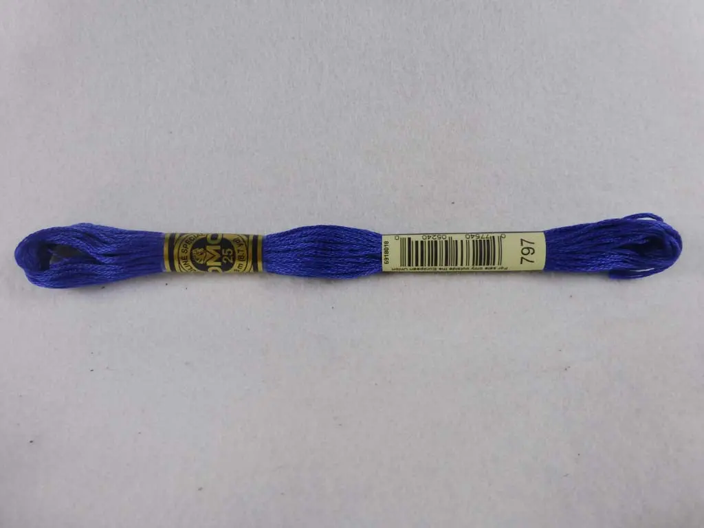 Dmc Floss 797 Royal Blue 1