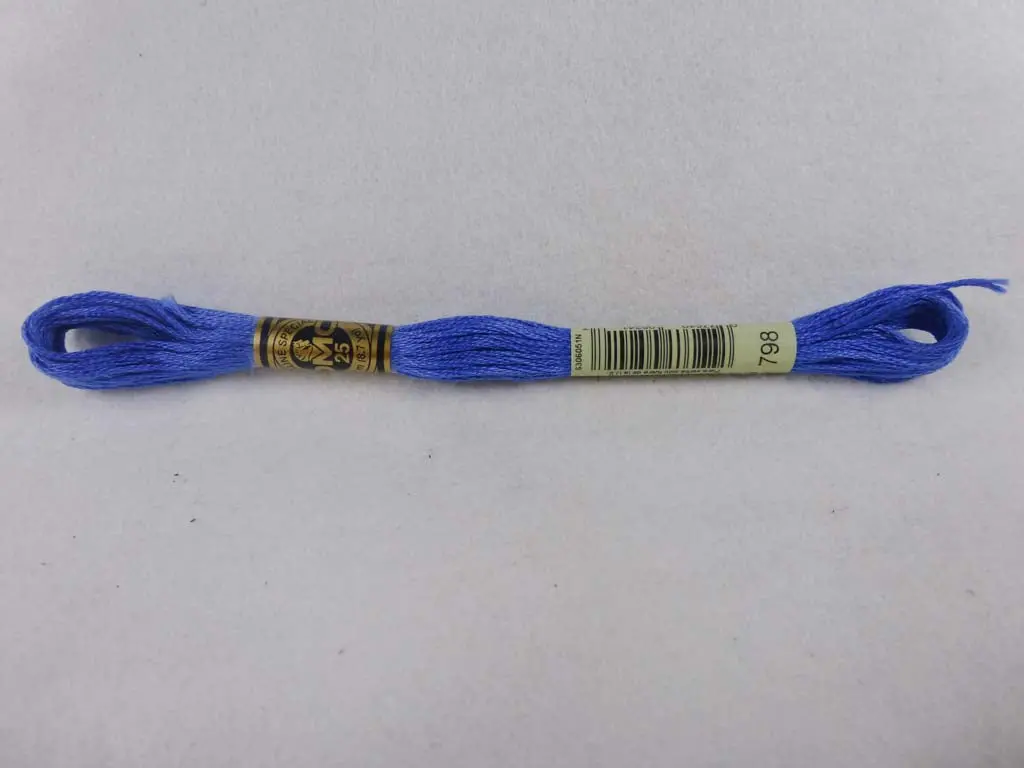 Dmc Floss 798 Dark Delft Blue 1