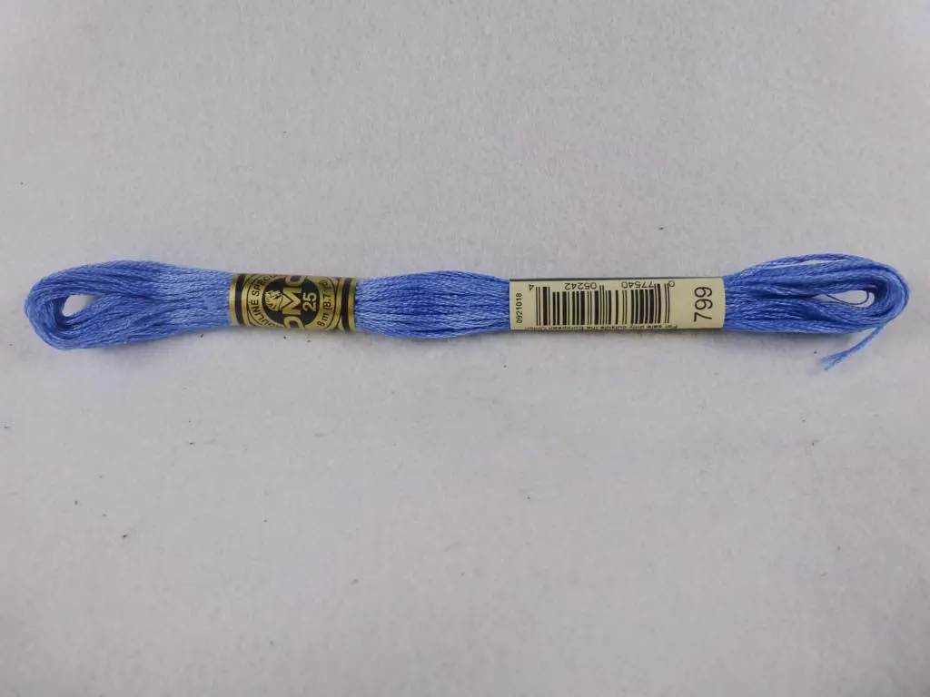 Dmc Floss 799 Medium Delft Blue 1