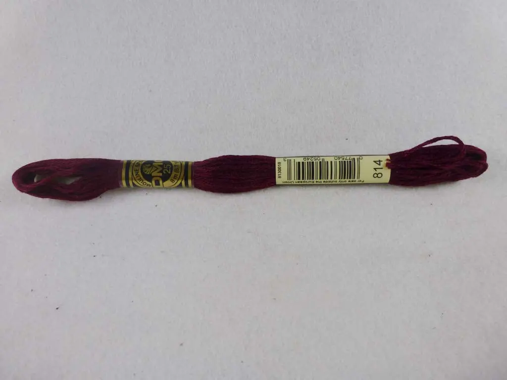 Dmc Floss 814 Dark Garnet 1