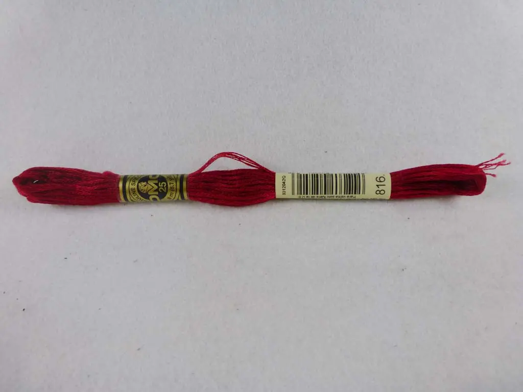Dmc Floss 816 Garnet 1