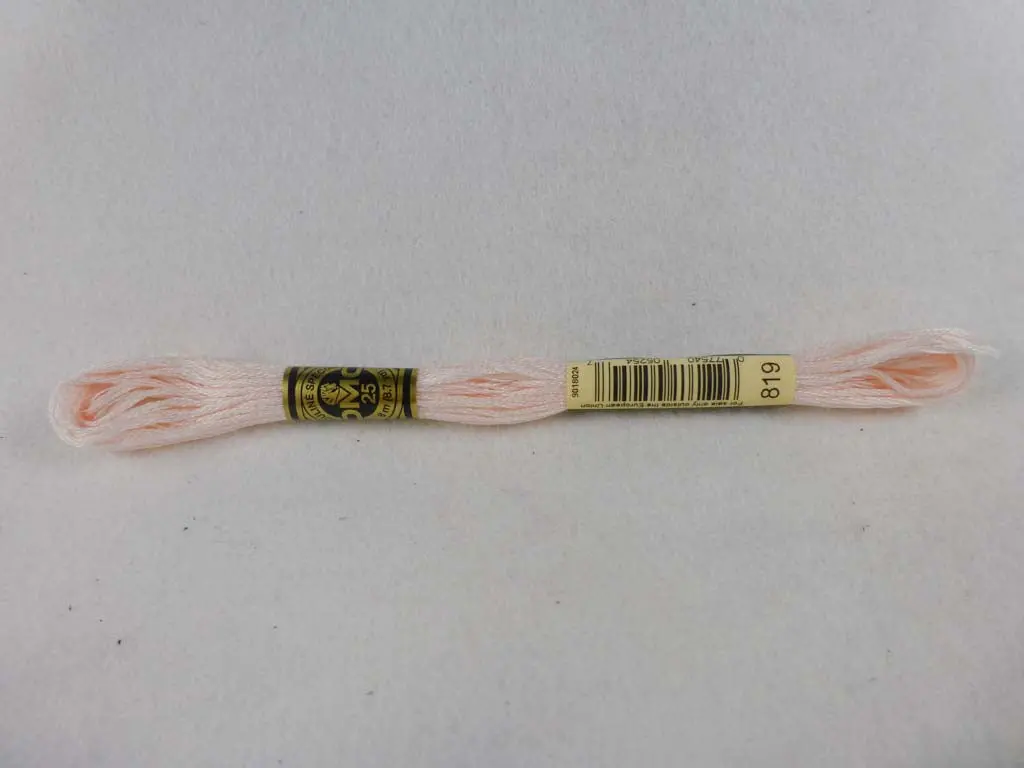 Dmc Floss 819 Light Baby Pink 1