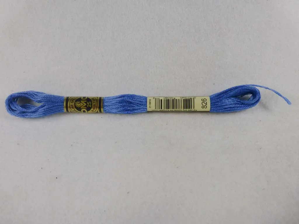 Dmc Floss 826 Medium Blue 1