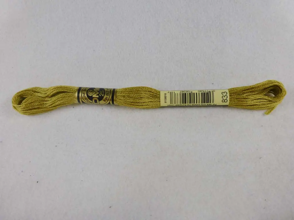 Dmc Floss 833 Light Golden Olive 1