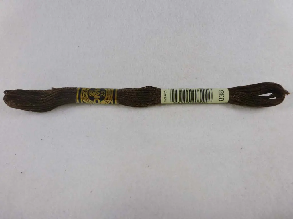 Dmc Floss 838 Very Dark Beige Brown 1