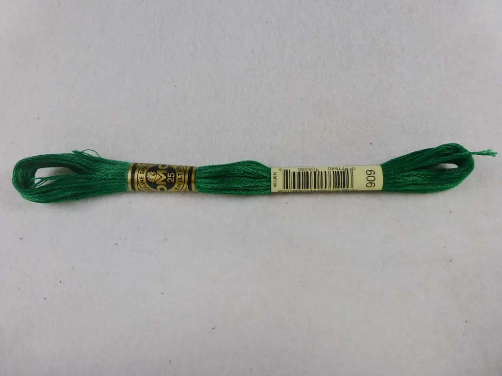 Dmc Floss 909 Very Dark Emerald Green 1