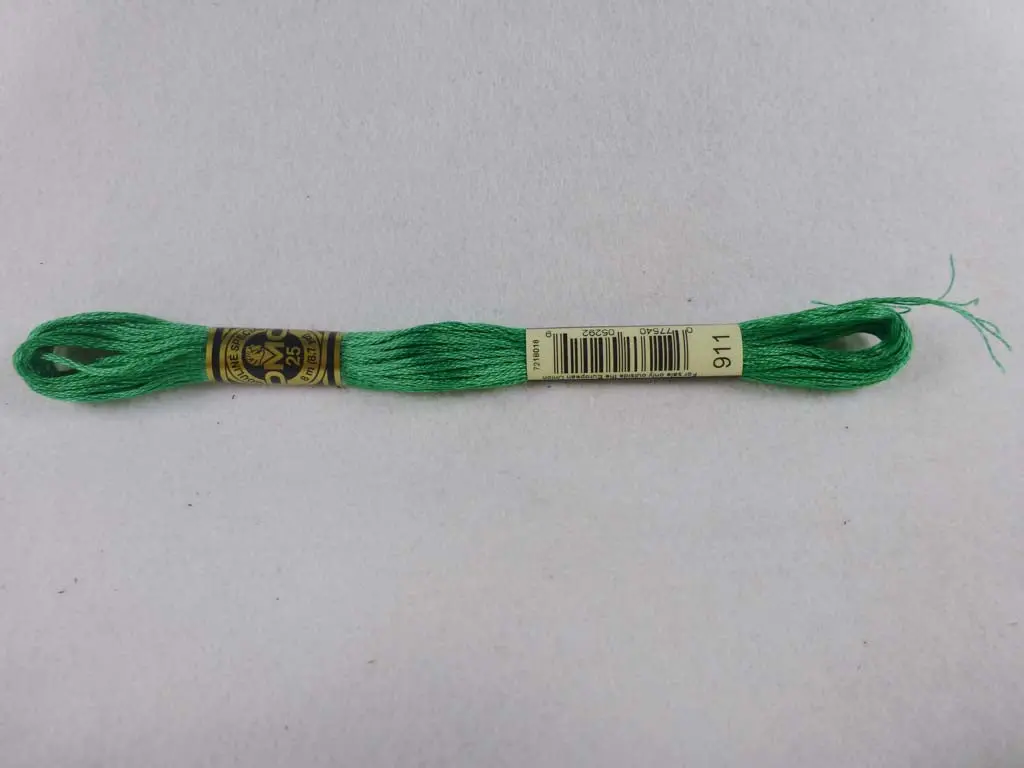 Dmc Floss 911 Medium Emerald Green 1