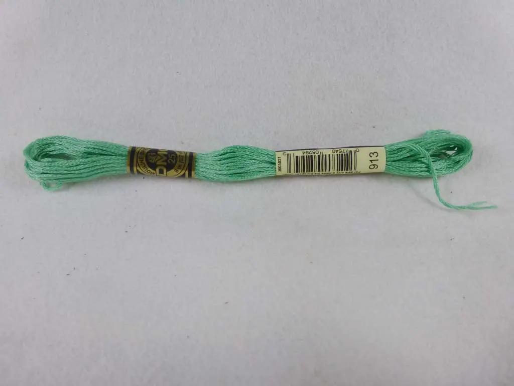 Dmc Floss 913 Medium Nile Green 1