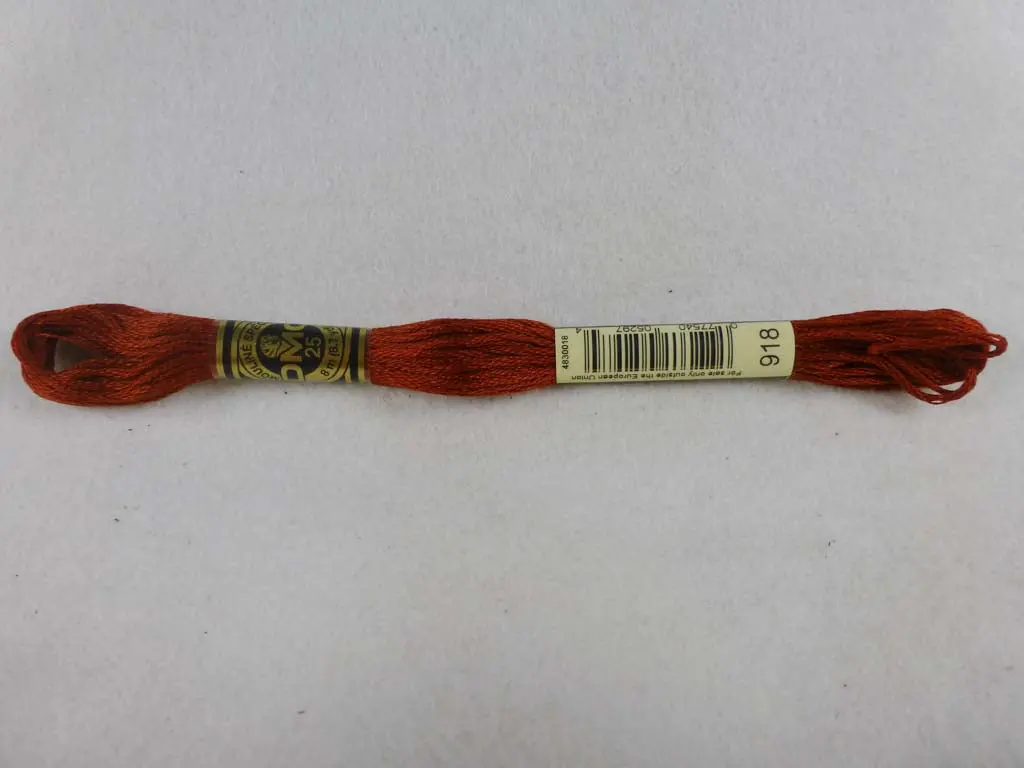 Dmc Floss 918 Dark Red Copper 1