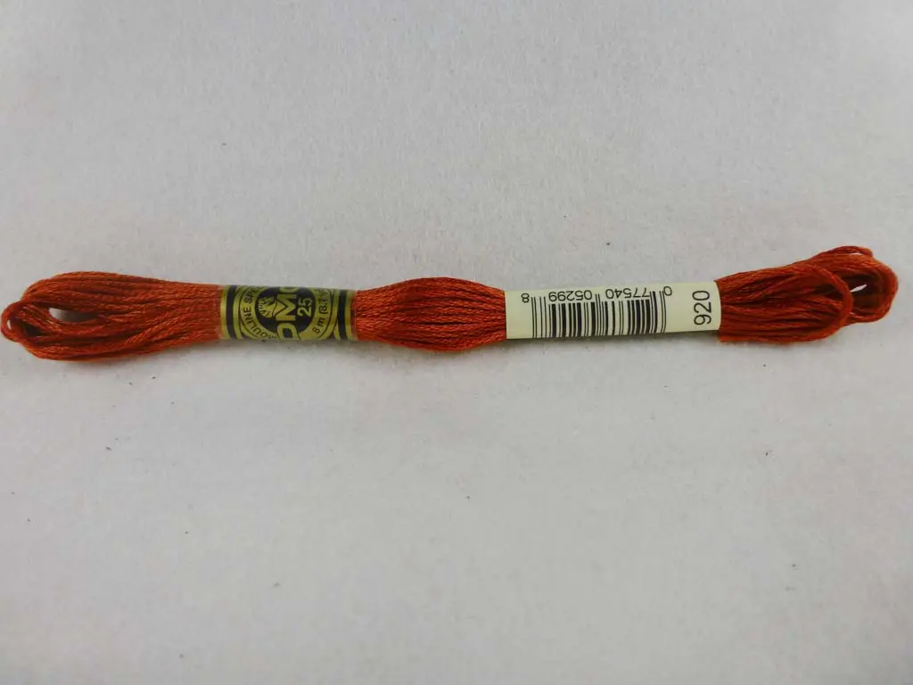 Dmc Floss 920 Medium Copper 1