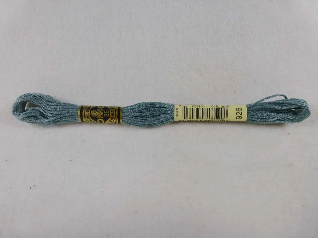 Dmc Floss 926 Medium Gray Green 1