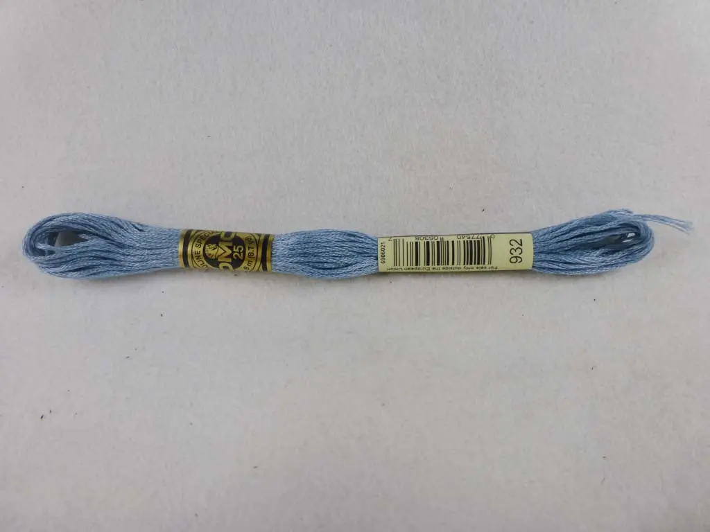 Dmc Floss 932 Light Antique Blue 1