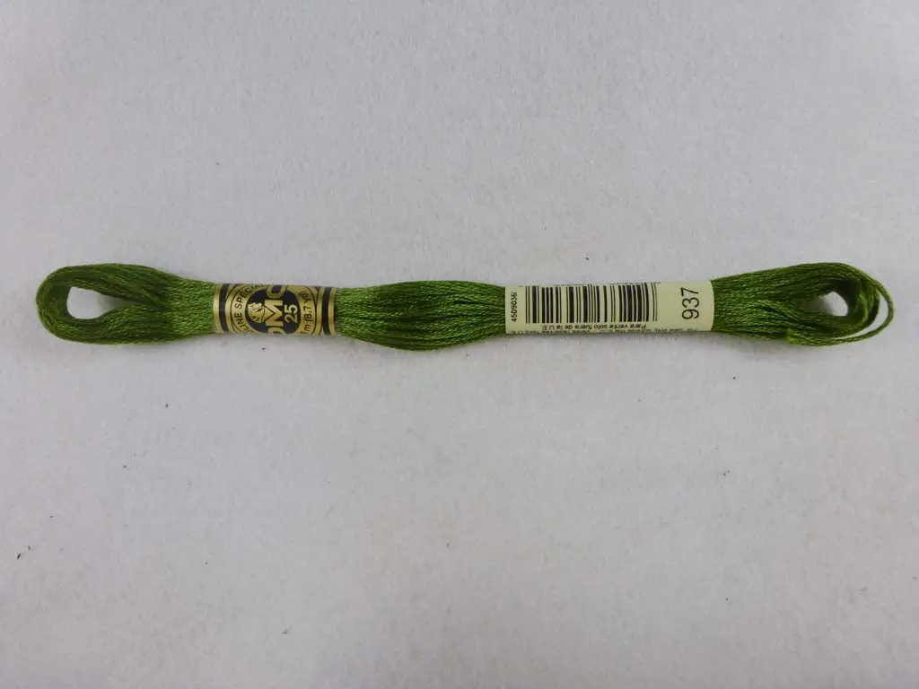 Dmc Floss 937 Medium Avocado Green 1