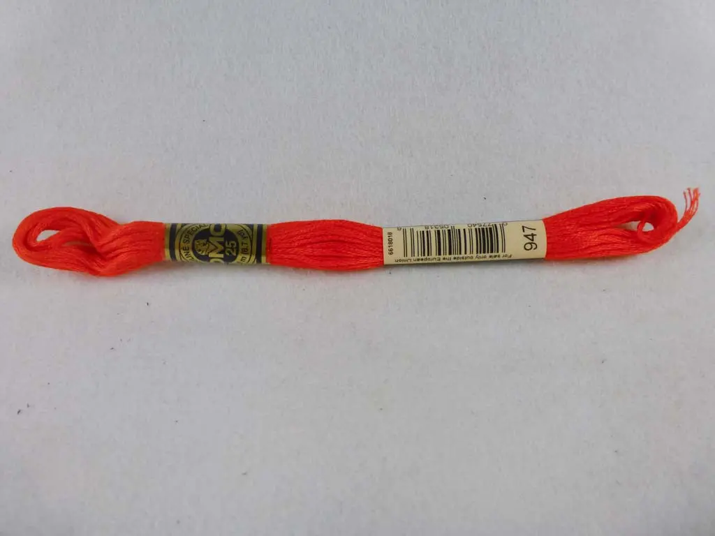 Dmc Floss 947 Burnt Orange 1