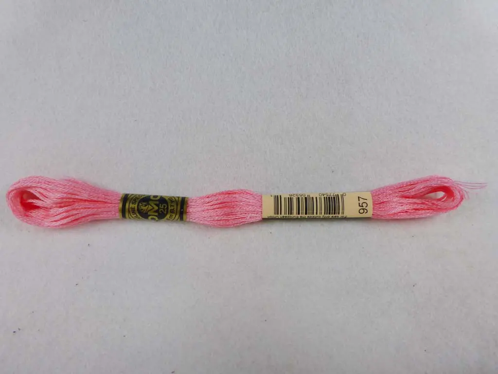 Dmc Floss 957 Pale Geranium 1