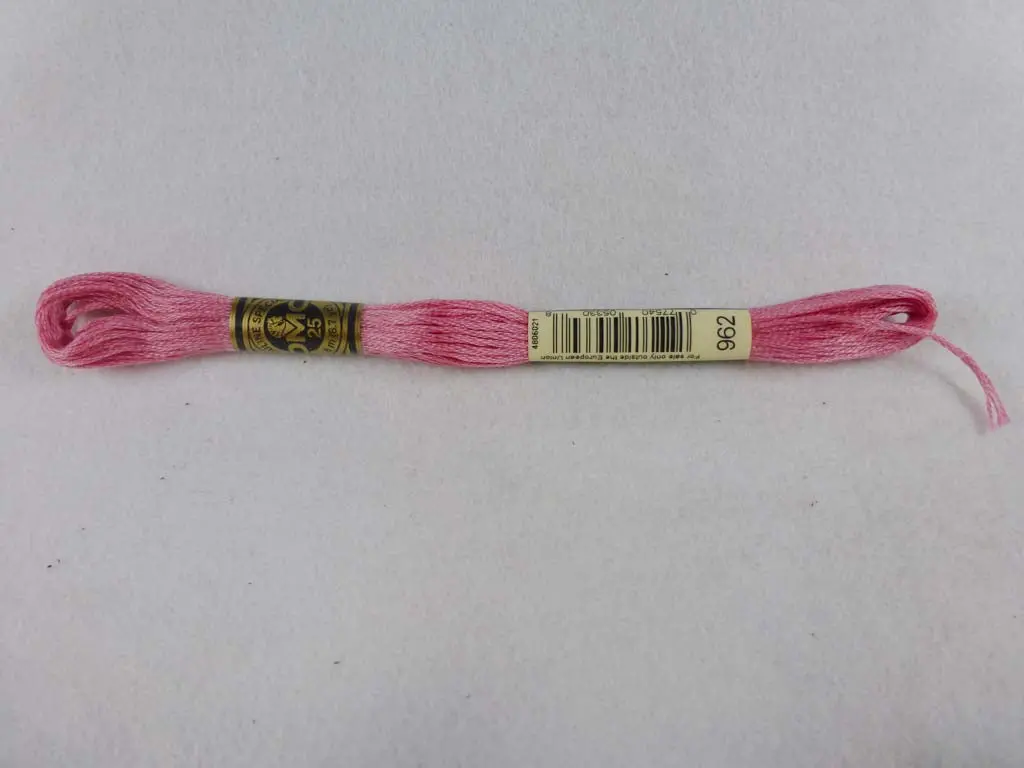 Dmc Floss 962 Medium Dusty Rose 1
