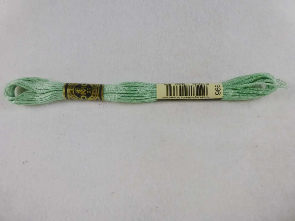Dmc Floss 966 Medium Baby Green 1