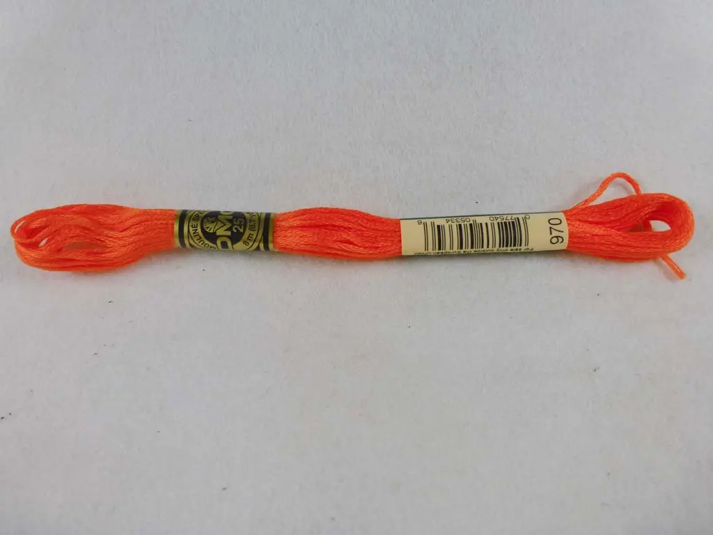 Dmc Floss 970 Light Pumpkin 1