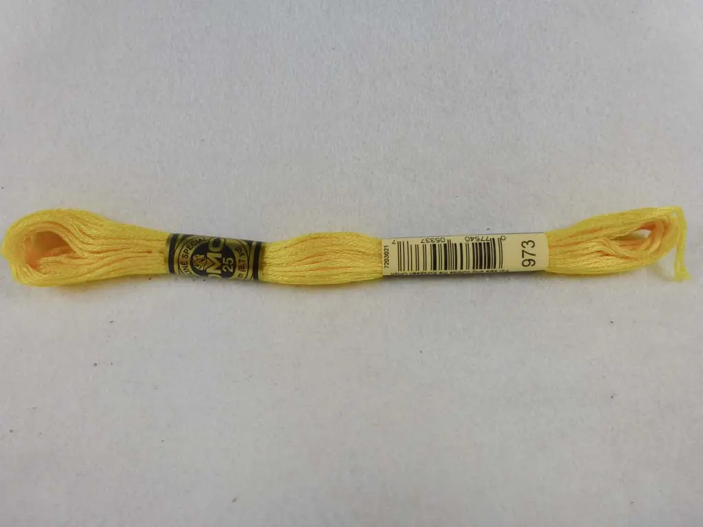 Dmc Floss 973 Bright Canary 1