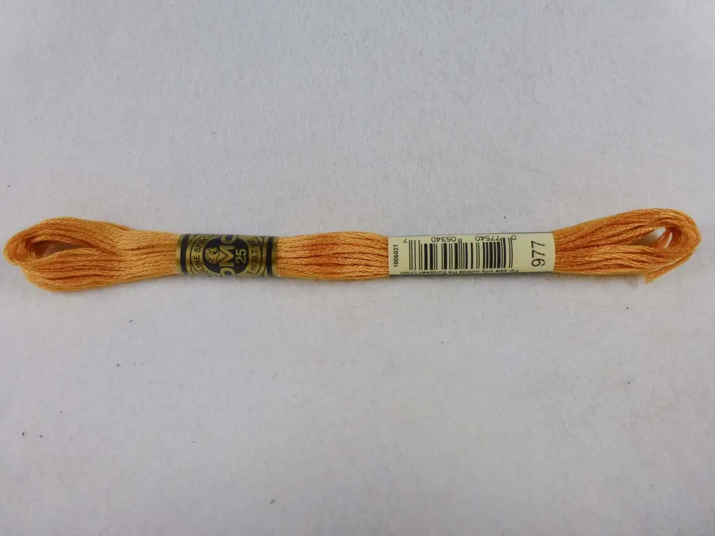 Dmc Floss 977 Light Golden Brown 1