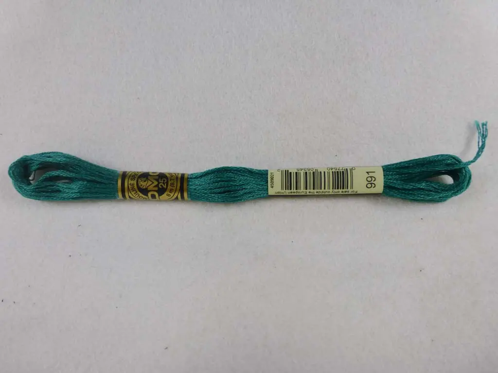 Dmc Floss 991 Dark Aquamarine 1