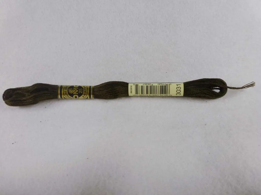 Dmc Floss 3031 Very Dark Mocha Brown 1