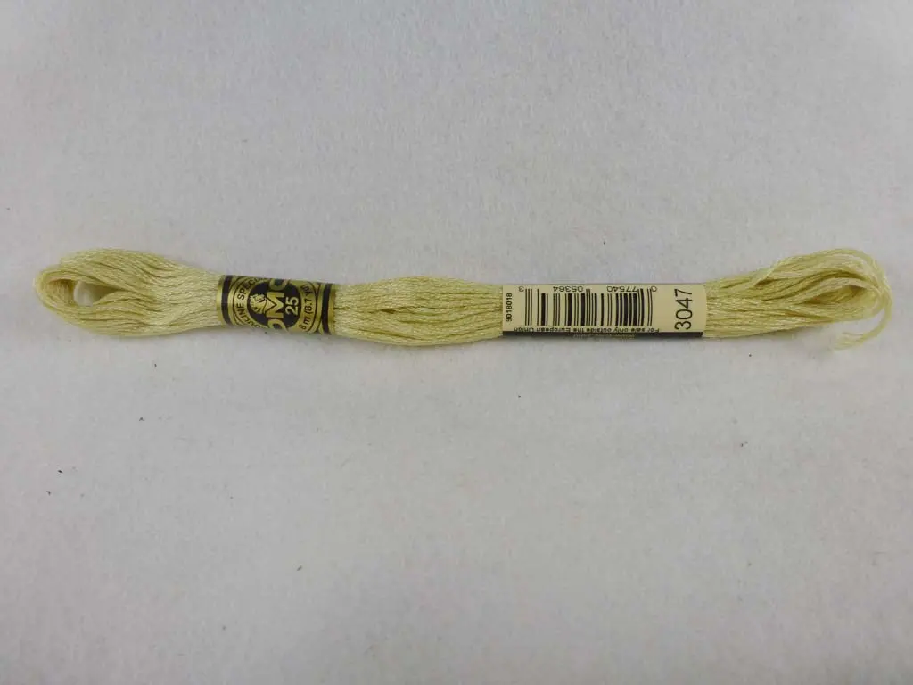 Dmc Floss 3047 Light Yellow Beige 1