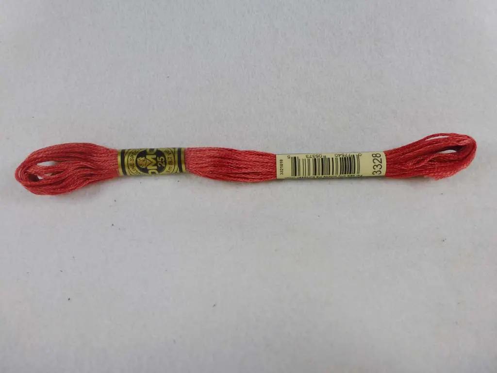 Dmc Floss 3328 Dark Salmon 1