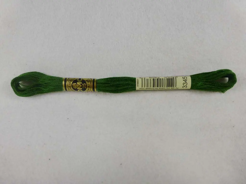 Dmc Floss 3345 Dark Hunter Green 1